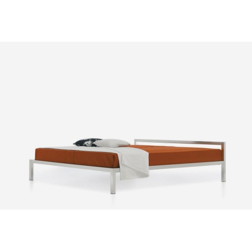 Aluminium Bed MDF Italia with or without headboard