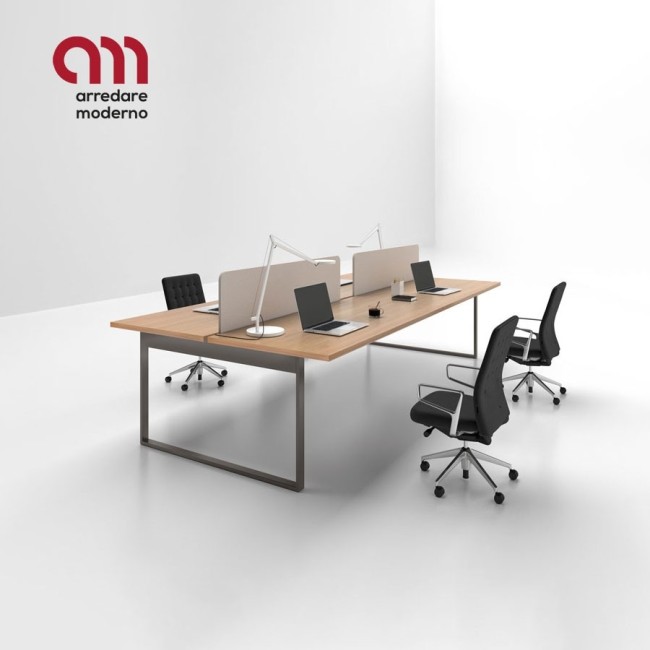 Pigreco Loop Martex modern office desk