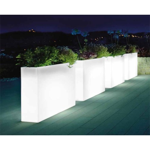 Kube High Slim luminous Khilia Pot box