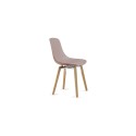 Pure Loop Binuance Infiniti Design Chair Wooden Legs