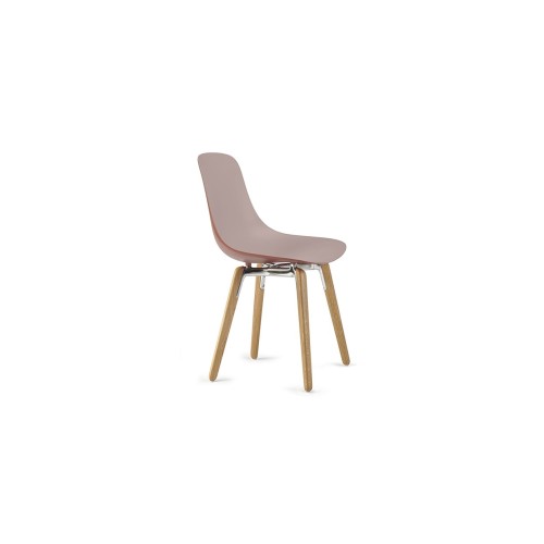 Pure Loop Binuance Infiniti Design Chair Wooden Legs
