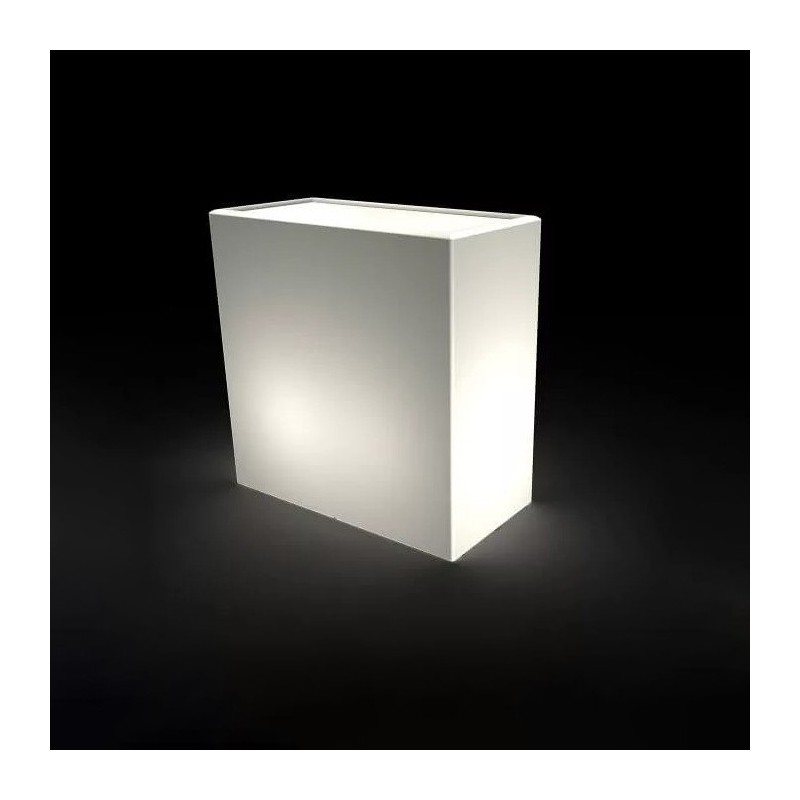 Ellenico Kloris Rectangular Lightable Vase