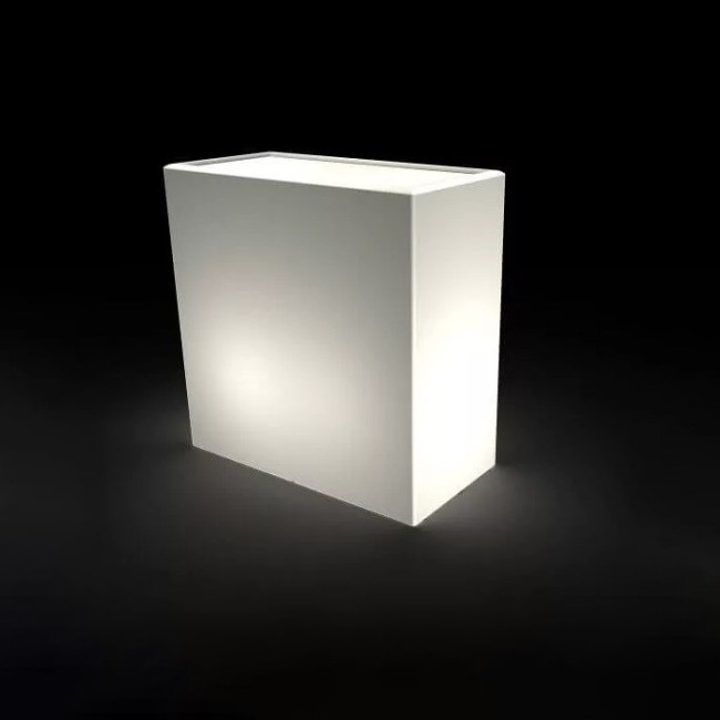 Ellenico Kloris Rectangular Lightable Vase