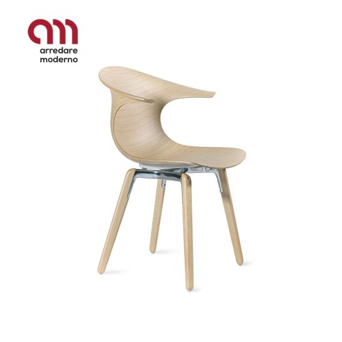 Loop 3D Wood wooden legs Infiniti Design Chair