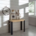 Linea Itamoby Console table anthracite frame