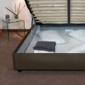 Ityhome Adele double bed with container - Arredare Moderno