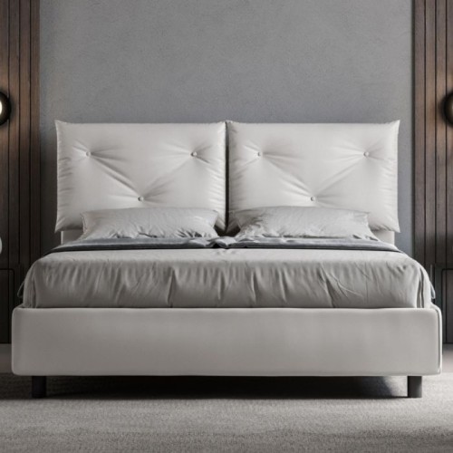 Ityhome Appia double bed with container - Arredare Moderno