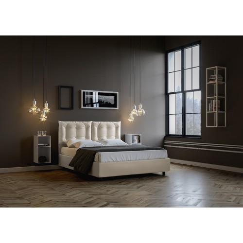 Ityhome Annalisa double bed - Arredare Moderno