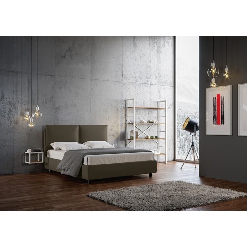 Ityhome Antea double bed with padded headboard - Arredare Moderno