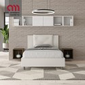 Ityhome Appia queen size bed with container - Arredare Moderno