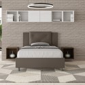 Ityhome Appia queen size bed with container - Arredare Moderno