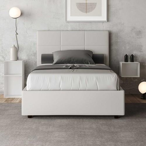 Queen size bed Ityhome Mika - Arredare Moderno