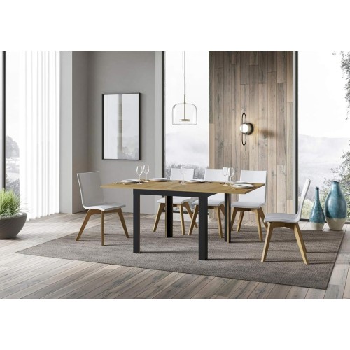 Linea Libra Itamoby table with anthracite loom