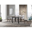 Linea Libra Itamoby table with anthracite loom