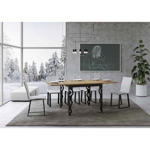 Karamay libra Itamoby table with anthracite frame
