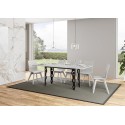 Karamay double Itamoby table with anthracite frame