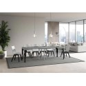 Paxon Itamoby extendable table with anthracite loom