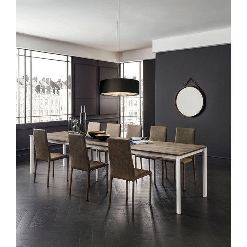 Aaron Super Square La Primavera Extendable Table