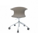 Loop Mono Infiniti Design 4 wheels upholstered chair