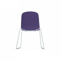 Pure Loop Mono Infiniti Design sled upholstered chair