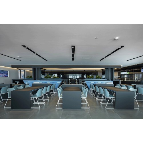 Kalea Kastel Office stackable sled chair