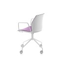 Kalea Kastel swivel office chair with armrests and castors