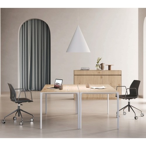 Kalea Kastel gaslift swivel office chair with armrests and castors