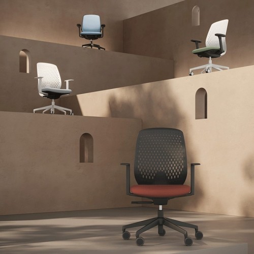 Key Smart Kastel ergonomic office chair  with armrests