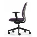 Key Smart Kastel ergonomic office padded chair with armrests