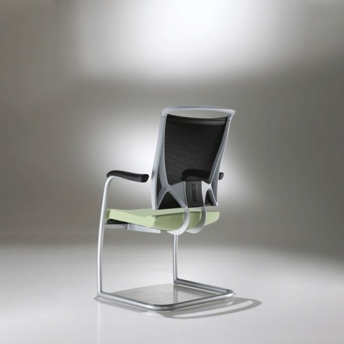 Korium Mesh Kastel office sled chair with armrests