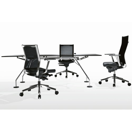 Kosmo Mesh Kastel office chair with armrests