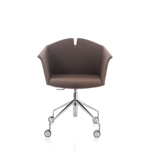 Kuad Kastel waiting room chair with castors
