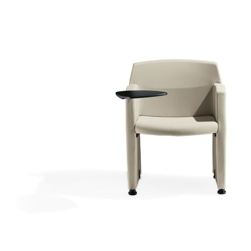 Klipp Kastel waiting room chair with writing tablet