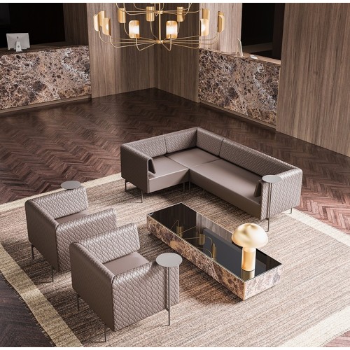 Klint Kastel quilted office sofa