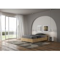 Ityhome Nuamo queen size bed with low headboard - Arredare Moderno