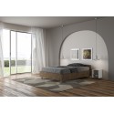 Ityhome Nuamo queen size bed with low headboard - Arredare Moderno