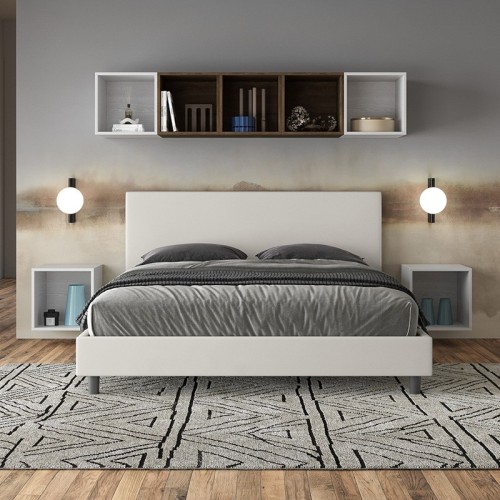 Ityhome Naspy wooden double bed - Arredare Moderno