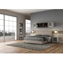 Ityhome Naspy wooden double bed - Arredare Moderno