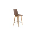 Natural Zebra Pop Scab Stool beech wood