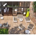 Bold Plust garden furniture sofa