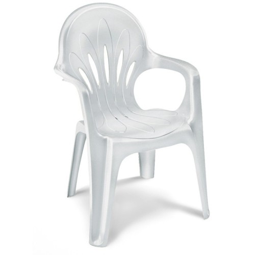 Stella di mare Scab Chair with armrests and medium backrest