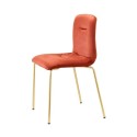 Alice Pop Scab Chair satin brass