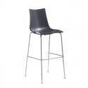 Zebra Technopolymer Scab Stool chrome frame