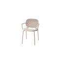 Si-Si Barcode Scab Design Chair with armrests