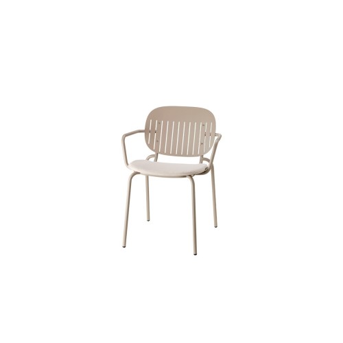 Si-Si Barcode Scab Design Chair with armrests