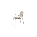 Si-Si Barcode Scab Design Chair with armrests
