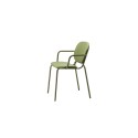 Si-Si Dots Scab Design Chair with armrests
