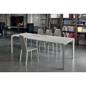 Dublino Bontempi table in crystal-glass