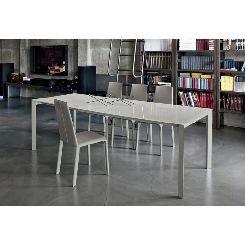 Dublino Bontempi table in crystal-glass