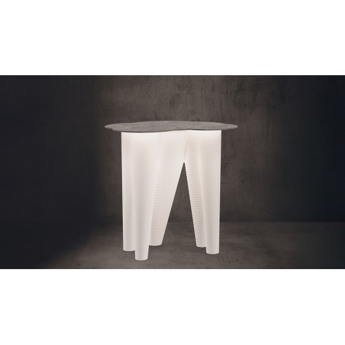 The vases counter bar Serralunga illuminable coffee Table